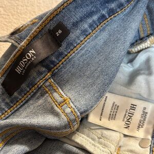 Hudson Super Skinny Jeans in Light Blue size 26